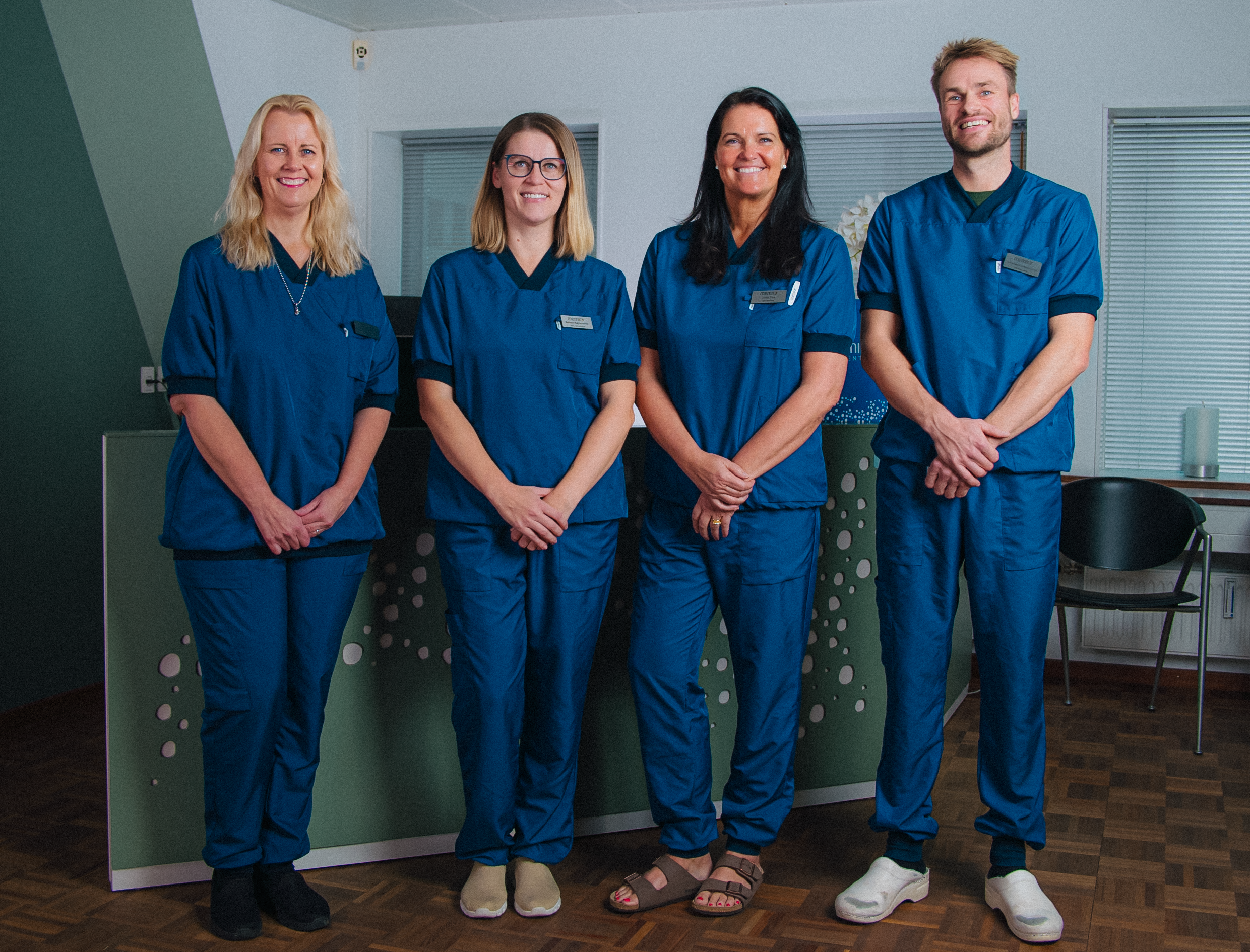 Memira Aalborg, Nina, Selma, Heidi og Henrik