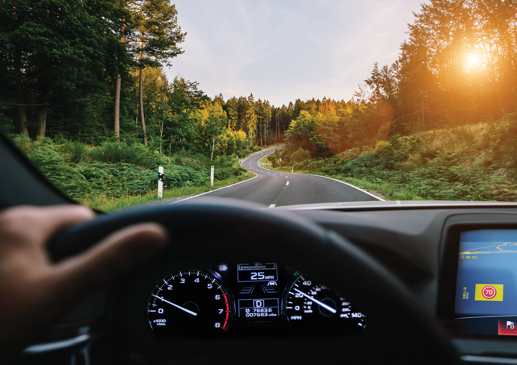 Illustration af hvordan EDOF-linser fungerer